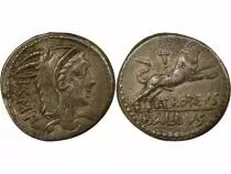 Roma Republic Gens Thoria, Balbus - Silver Denarius - 105 BC Rome