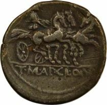 Roma Republic Marcia Gens - Silver Denarius, Triga - 111 / 110 BC Rome