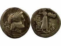Roma Republic Procilia Gens, Lucius - Silver Denarius, Juno Sospita - 80 BC Rome