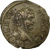 Roman Empire  Septimus Severus - Silver Denarius, Africa - 207 Rome