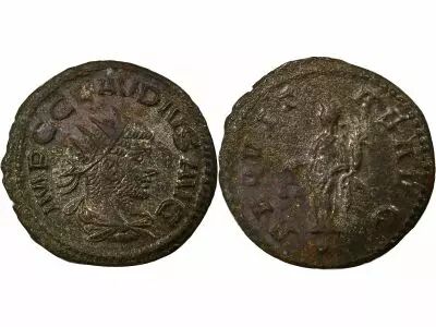 Roman Empire Antoninianus - Claudiuse Gothicus - AEQVITAS AVG - Antioch