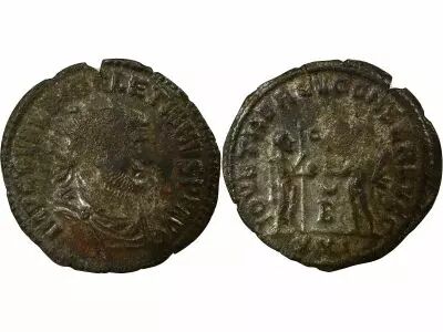 Roman Empire Antoninianus - Diocletian - IOV ET HERCV CONSER AVGG - Antioch