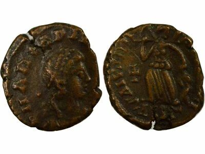 Roman Empire Arcadius  - Nummus, Victory & Captive - 388 / 392 Antioch