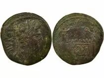 Roman Empire Augustus - As, Altar of Gauls - 10 / 6 BC Lugdunum