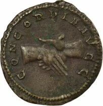 Roman Empire Balbinus  - Denarius, Handshake - 238 Rome