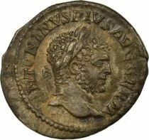 Roman Empire Caracalla - Denarius, Asclepius- 213 Rome