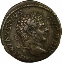 Roman Empire Caracalla - Denarius, Providentia - 213 Rome