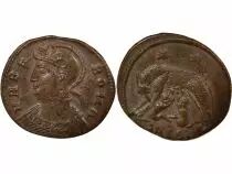 Roman Empire Commemoration - Nummus, Rome - 330 / 337 Thessaloniki