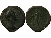 Roman Empire Commodus - Sestertius, Standing Jupiter - 181 Rome