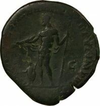 Roman Empire Commodus - Sestertius, Standing Jupiter - 181 Rome