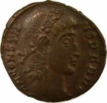 Roman Empire Constans I - Nummus, Twenty-Year Wishes - 347 / 348 Nicomedia