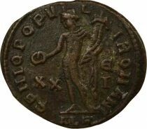 Roman Empire Constantius I - AE, Genius of the Roman People - 301 Alexandria