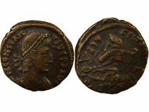 Roman Empire Constantius II - Maiorina, Soldier spearing Horseman - 352 / 354 Alexandria