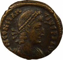 Roman Empire Constantius II - Maiorina, Soldier spearing Horseman - 352 / 354 Alexandria