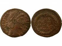 Roman Empire Constantius II - Nummus, Twenty-Year Wishes - 347 / 348 Constantinople