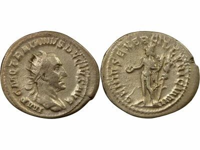 Roman Empire Decius - Antoninianus, Genius - 250 Rome