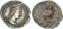 Roman Empire Denarius,  Sabina - 131 Rome - PVDICITIA - F to VF