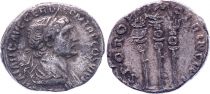 Roman Empire Denarius,  Trajan - 113 Rome