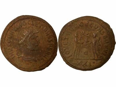 Roman Empire Diocletian - Antoninianus, Jupiter & Hercules - 286 / 290 Antioche