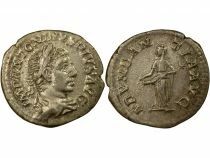 Roman Empire Elagabalus - Denarius, Abundantia - 220 Rome