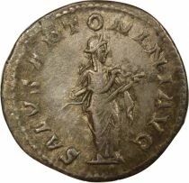 Roman Empire Elagabalus - Denarius, Salus - 218 Rome