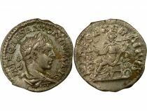 Roman Empire Elagabalus - Denarius, Seated Fides - 219 Rome