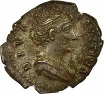 Roman Empire Faustina Major - Silver Denarius, Ceres - 147 / 150 Rome