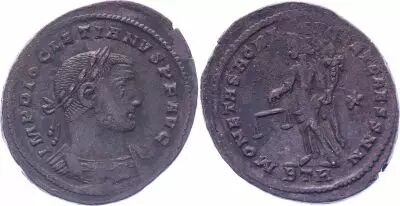 Roman Empire Follis, Diocletian (284-305) - Sacra Moneta - Trier