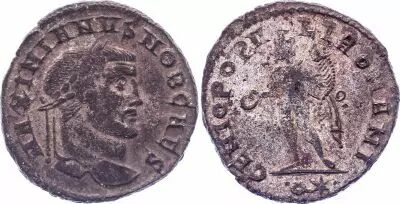Roman Empire Follis, Galerius as Caesar (293-305) - Genio Populi Romani - Rome