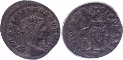 Roman Empire Follis, Galerius as Caesar (293-305) - Genio Populi Romani - Trier