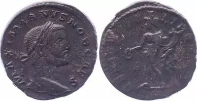 Roman Empire Follis, Galerius as Caesar (293-305) - Genio Populi Romani - Trier