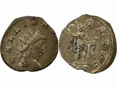 Roman Empire Gallienus - Antoninianus, Aeternitas - 265 / 268Mediolanum
