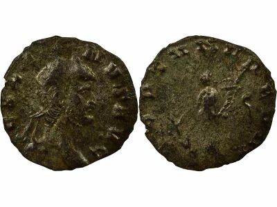 Roman Empire Gallienus - Antoninianus, Fortuna - 264 / 266 Rome