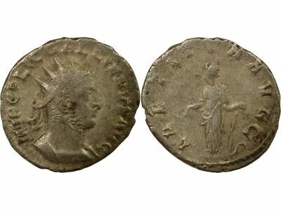 Roman Empire Gallienus - Antoninianus, Laetitia - 254 Rome