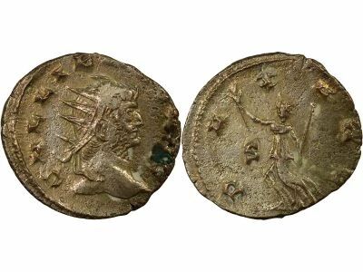 Roman Empire Gallienus - Antoninianus, Pax - 265 Mediolanum