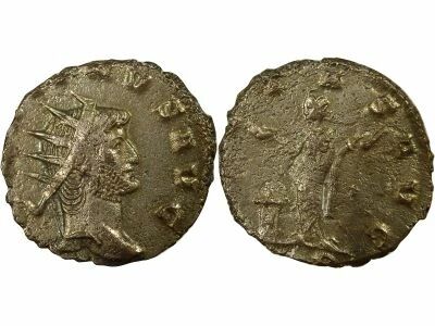 Roman Empire Gallienus - Antoninianus, Pietas - 265 / 266 Mediolanum