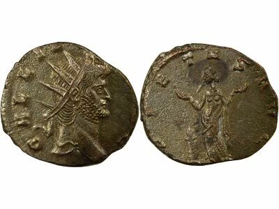 Roman Empire Gallienus - Antoninianus, Pietas - 265 / 266 Mediolanum