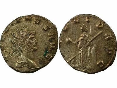 Roman Empire Gallienus - Antoninianus, Providentia - 264 / 265 Mediolanum
