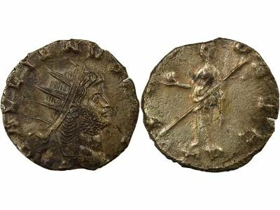 Roman Empire Gallienus - Antoninianus, Providentia - 264 / 265 Mediolanum