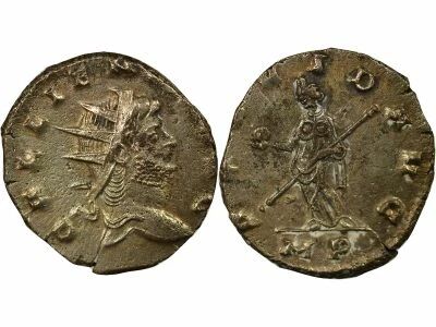Roman Empire Gallienus - Antoninianus, Providentia - 264 / 265 Mediolanum