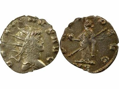 Roman Empire Gallienus - Antoninianus, Providentia - 264 / 265 Mediolanum