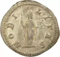 Roman Empire Geta - Silver Denarius, Nobilitas - 199 Rome