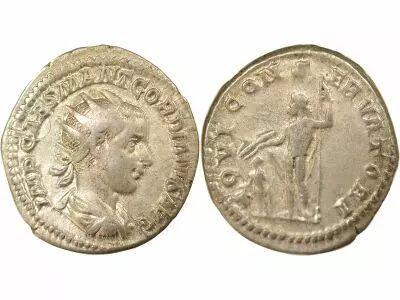Roman Empire Gordian III - Antoninianus, Jupiter - 238 Rome