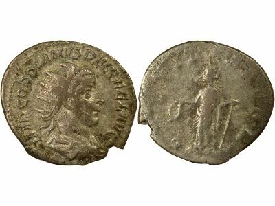 Roman Empire Gordien III - Antoninianus, Laetitia - 240 / 243 Rome