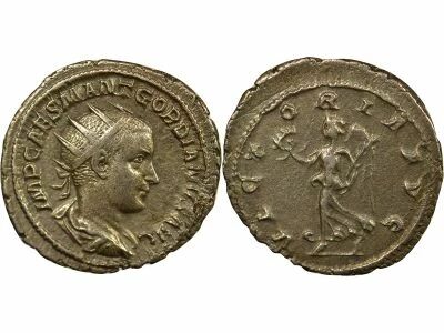 Roman Empire Gordien III - Antoninianus, Victoria - 238 Rome