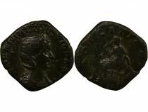 Roman Empire Gordien III - Sestertius, Pudicitia - 250 Rome