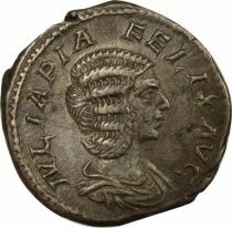 Roman Empire Julia Domna - Denarius, Diana - 214 Rome