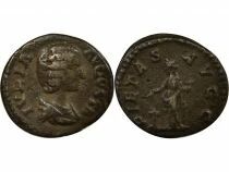 Roman Empire Julia Domna - Silver Denarius, Pietas - 204 Rome