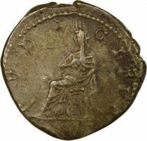 Roman Empire Julia Domna - Silver Denarius, Pudicitia - 211 Rome