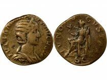 Roman Empire Julia Mamea - Sestertius, Seated Juno - 231 Rome